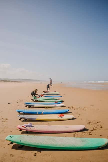 1/2 DAY Surf Rental in Caparica - Optional Surfing Lessons with Duckdive Nature Sports