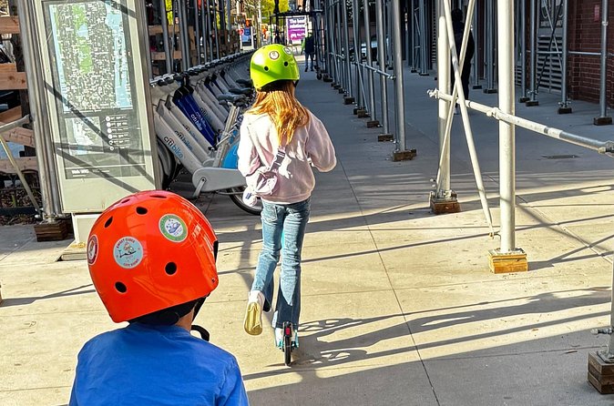 1-4 day New York City Scooter Rental - Safety First with Sanitized Equipment and Helmets