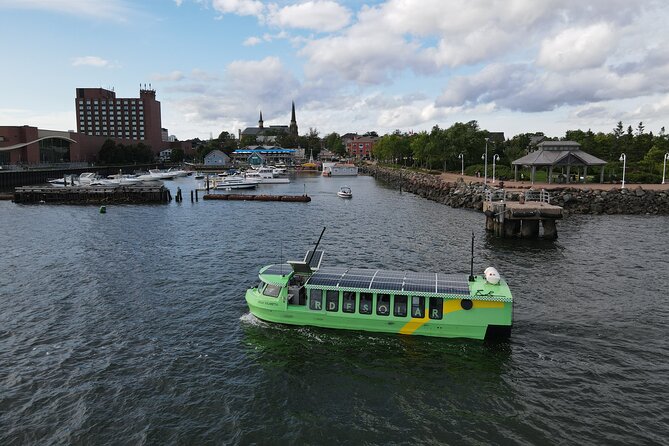 1.5hr Harbour Experience on North America's LARGEST solar boat! - Food, Drinks, and Onboard Amenities