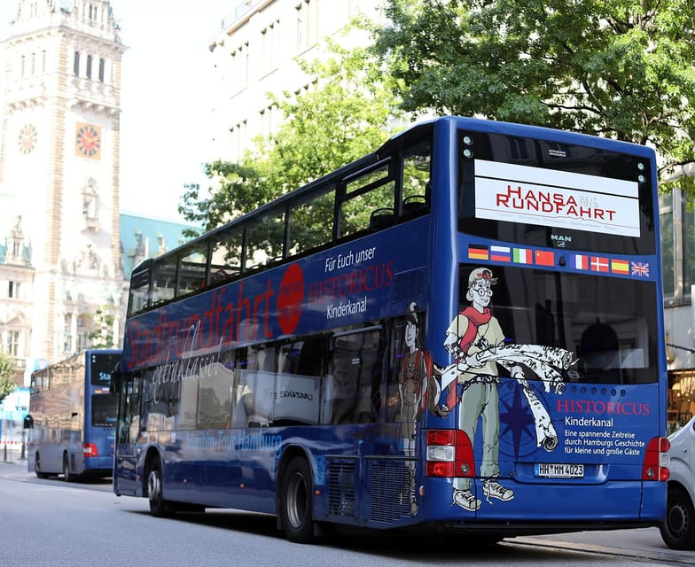 1-Day Hop-on/Hop-off Bus Tour of Hamburg Line D - Key Points