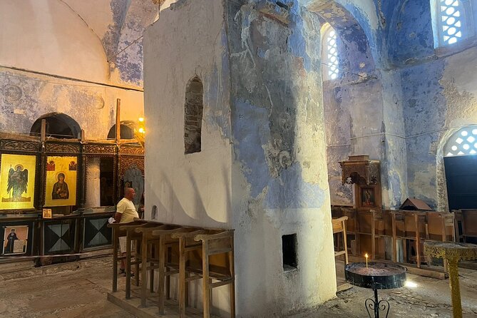 1-Day Tour in Blue Eye, Monastery, Gjirokaster and Lekursi Castle - Views from Lekursi Castle on Saranda’s Hill