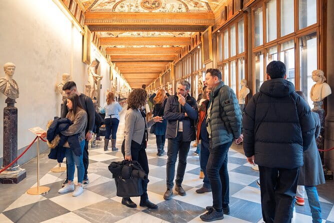 #1 Florence City Tour, David & Uffizi | Satisfaction Guaranteed! - Inside the Uffizi Gallery: Masterpieces of the Renaissance
