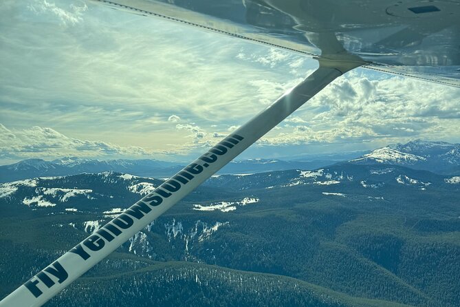 1 Hour Aerial Tour All Included Trifecta Tour - The Route: Hebgen Lake, Earthquake Lake, and Mountain Peaks