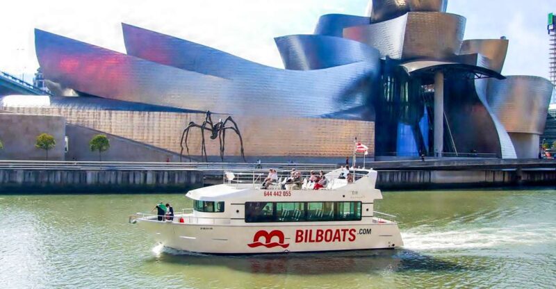 1-Hour Bilbao city Boat Tour or 2-Hour cruise to Portugalete - Starting Point at Pio Baroja Square