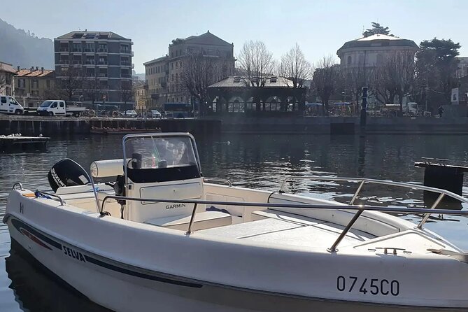 1 Hour Boat Rental Without License 40cv Engine on Lake Como - Key Points