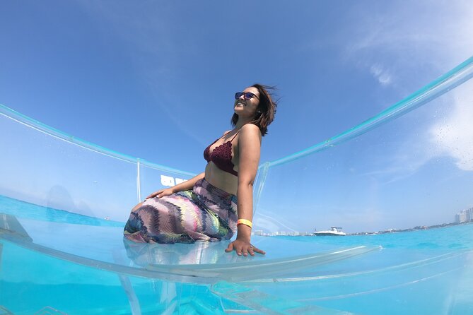 1-hour Clear Boat Tour in Nichupte Lagoon from Cancun - Practical Tips for Booking and Participation