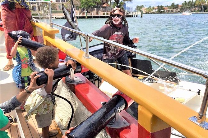 1-Hour Interactive Pirate Cruise (arrive 30 minutes early) - Visiting Fort Lauderdales Mansions and Yachts