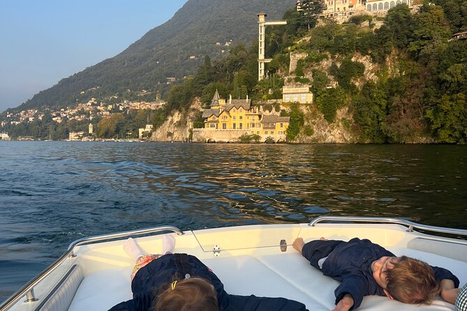 1 hour on a private boat on Lake Como with captain - Knowledgeable and Friendly Guidance from Captain Federico