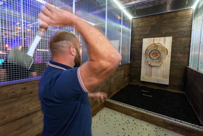 1 hour Private Axe Throwing Experience in Eastbourne - Thrilling 1-Hour Private Axe Throwing in Eastbourne for Up to 10 People