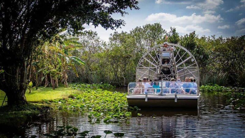 1 HOURS Everglades: Airboat + 1 HOURS ATV Tour - The Airboat Experience Across Wetlands
