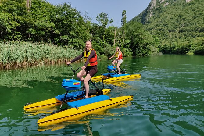 1 st Waterbike Safari in the World - The Waterbike Experience on the Cetina River