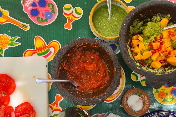 10 Mexican salsas, enjoy cooking and tasting them in Oaxaca - The Flavor-Pairing Experience: Tacos and Salsas in Harmony
