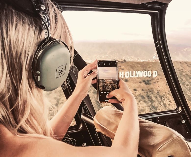 10-Minute Hollywood Sign Helicopter Tour - Experience Los Angeles from the Sky with a 10-Minute Hollywood Sign Helicopter Tour