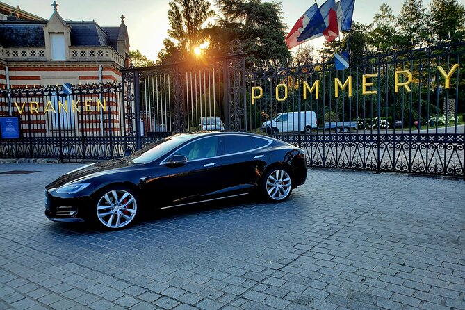 100% electric airport transfer From Reims and Epernay to Paris - Discover the 100% Electric Airport Transfer from Reims and Epernay to Paris