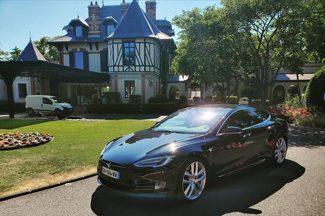 100% electric airport transfer From Reims and Epernay to Paris - The Electric Fleet and Comfort of the Tesla Model S