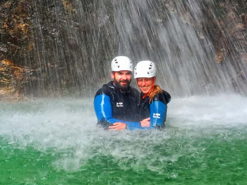 100% WET EXPERIENCE 3-Hour Beginner's Canyoning Trip - Exploring the Suec Gorge: Water Slides, Jumps, and Waterfalls
