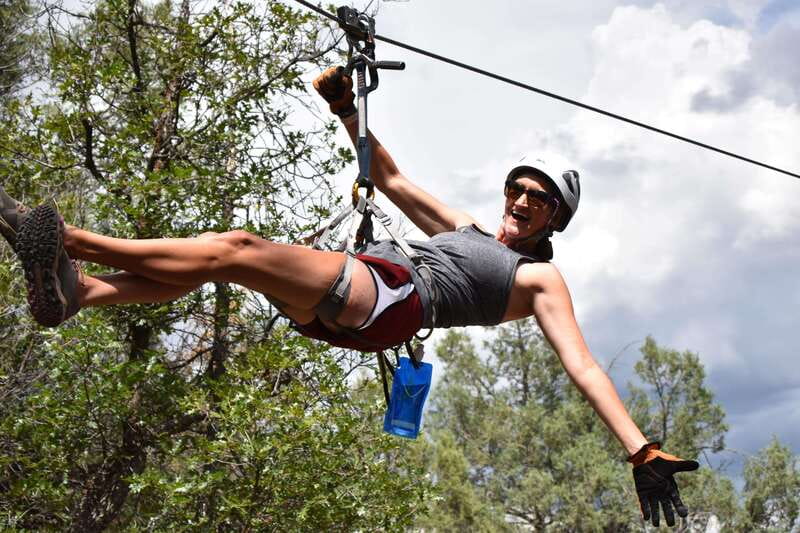 12-zipline Adventure in the San Juan Mountains near Durango - The Ziplines and Special Features