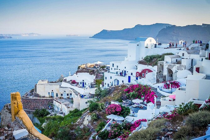 13 Day Private Tour in Ancient Greece with Mykonos & Santorini - Santorini: The Sunset and Volcano Hot Springs
