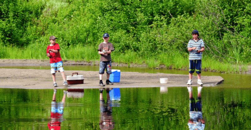 15 min. Tadoussac : Trout Fishing Experience - Creating Memories with Family and Friends