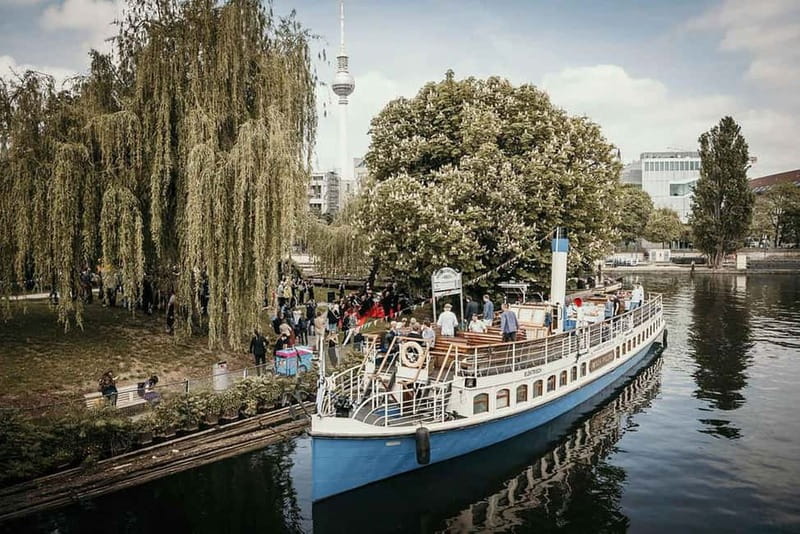 1h Berlin-Cruise with 140 year old electrified steamship - Comparing Similar Berlin Water Tours