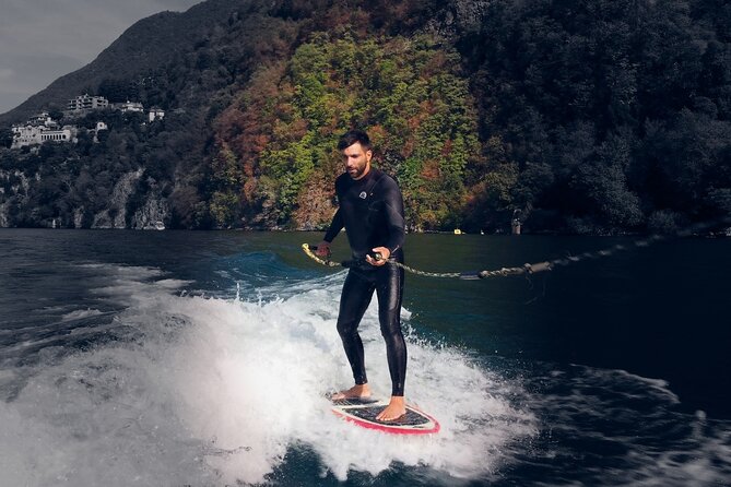 1H Wakeboard and Wakesurf on Lake Como with Mastercraft Boat - The Experience of Wakeboarding and Wakesurfing on Lake Como
