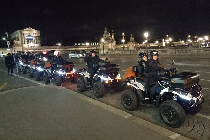 1h30 E-Quad ride in Paris - Key Points