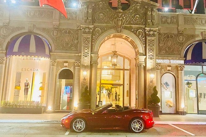 1Hr Driving Tour: From Hollywood to Beverly Hills in Ferrari - Practicalities: Booking, Cancellations, and Accessibility