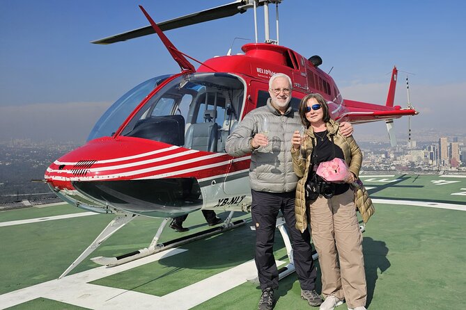1hr Private Helicopter Tour - Mexico City & Teotihuacan Pyramids - Viewing the Mexico City Skyline from Above