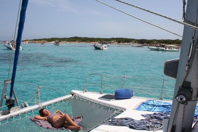 2-Catamaran tour from Cannigione to the Maddalena Archipelago - Comfortable Sailing on a Fontain Pajot Athena 38 Catamaran