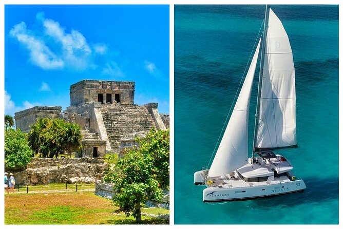 2-Day Combo: Isla Mujeres Sailing And Tulum Mayan Ruins - Scenic Tulum Archaeological Site with Expert Guides