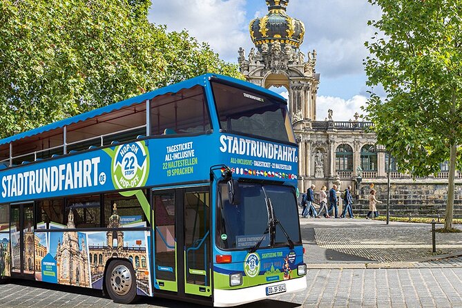 2 day ticket Grand City Tour Hop on Hop off 22 stops - The 22 Stops: Coverage of Dresden’s Main Attractions