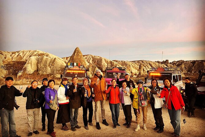 2 Hour Cappadocia Jeep Safari Tour - Rose Valley: Sunset-Perfect Scenery