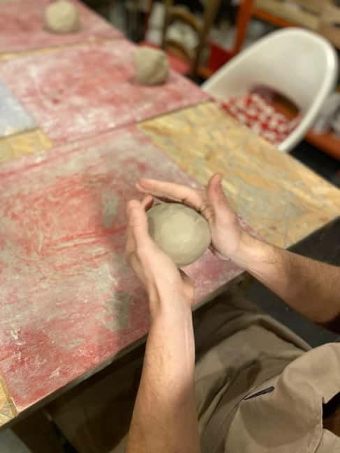 2-hour Ceramics Workshop in downtown Viterbo - The Creative Process: Crafting Masks and Sacred Hearts