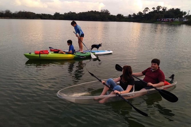 2-Hour Clear Kayak & Clear Paddleboard(SUP) Rental in Orlando - The Scenic Highlights of Lake Ivanhoe
