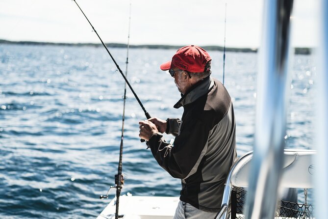 2 Hour Fishing Experience in Halifax - Cruising Towards McNabs Island for Prime Fishing Spots