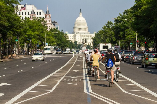 2 Hour Guided Bike Tour of Capitol Hill - The Monuments and Memorials on the National Mall