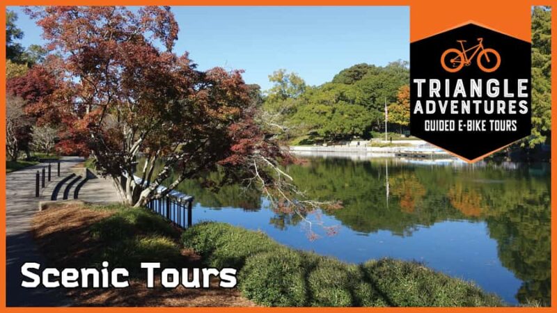2 hour Guided E-bike Tour: Greenery, Scenery & Mindfulness - Beautiful North Carolina E-bike Tour with Mindfulness Focus for 2 Hours