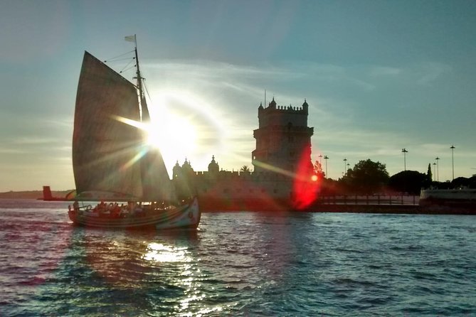 2-Hour Lisbon Traditional Boats Sunset Cruise with White Wine - The Experience of Sunset on the Tagus