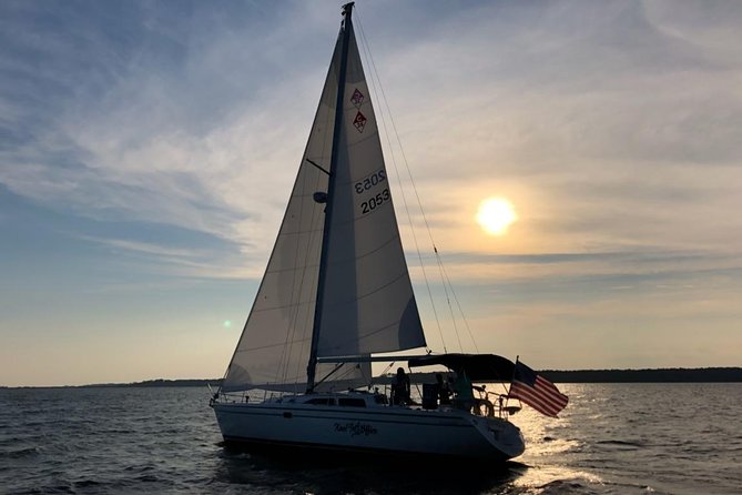 2 - Hour Private Hilton Head Morning Dolphin Watching / Sail - Scenic Landmarks Visible During the Tour