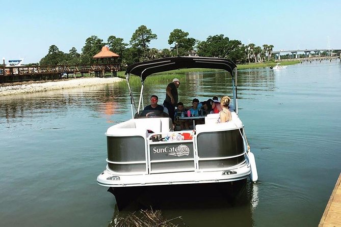2-Hour Private Hilton Head Pontoon Boat Rental - Wildlife Encounters and Dolphin Sightings
