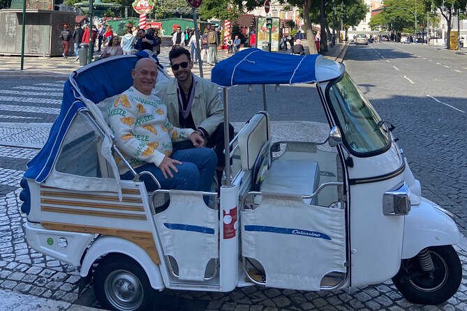 2-Hour Private Historic Lisbon Tour by Tuk Tuk - The Scenic Charm of Santa Luzia Viewpoint