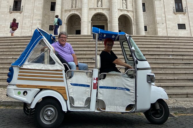 2-Hour Private Historic Lisbon Tour by Tuk Tuk - The Spectacular Views from Miradouro Das Portas do Sol