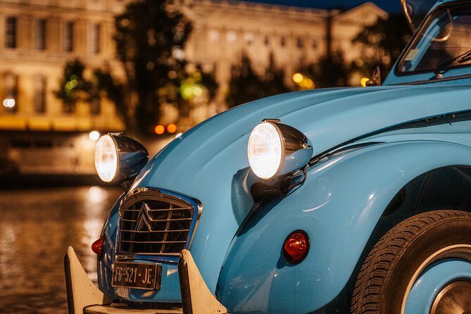 2-hour Private Night Ride in a Citroën 2CV in Paris - Start Your Night Tour in Montmartre’s Artistic Heart