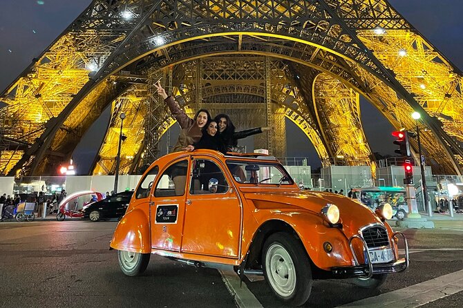 2-hour Private Night Ride in a Citroën 2CV in Paris - Saint Germain des Prés and Literary Paris