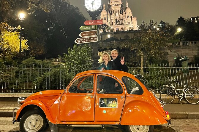 2-hour Private Night Ride in a Citroën 2CV in Paris - Notre-Dame and the Quays of Paris