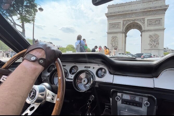 2 Hour Private Tour of Paris in a 67 Mustang Convertible - French Genius at Les Invalides