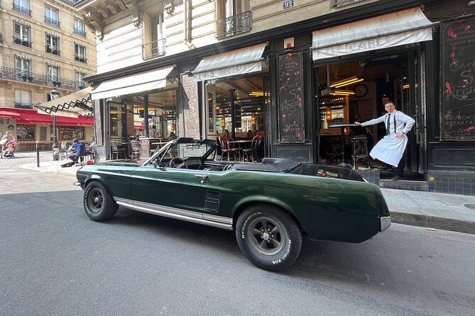 2 Hour Private Tour of Paris in a 67 Mustang Convertible - The French White House and Ending in Style