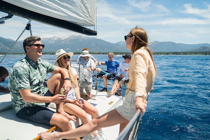 2 Hour Sailing Cruise on Lake Tahoe - Local Beers, Wines, and Refreshments on Deck
