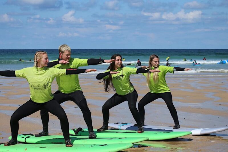2 hour Surf Experience In Newquay - Private Family Lesson - How the Itinerary Unfolds in the Water at Towan Beach