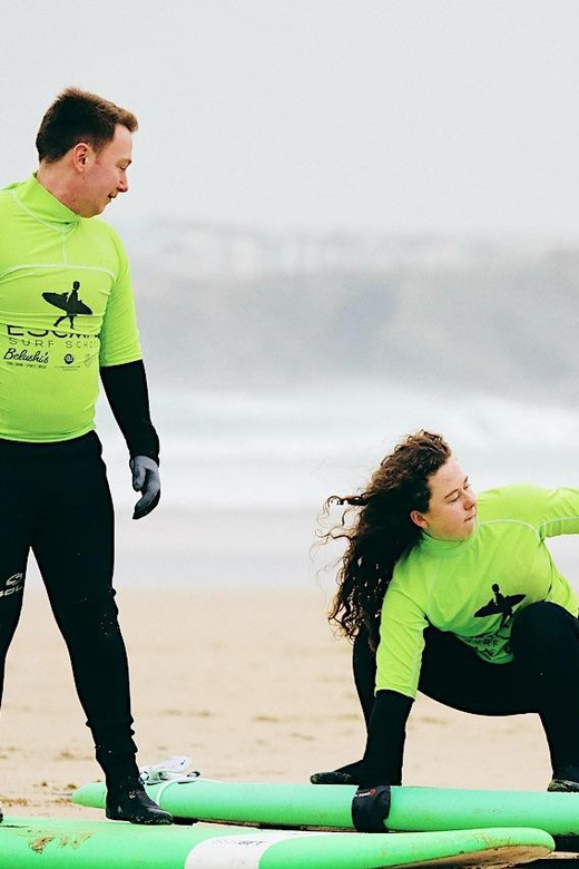 2 hour Surf Experience In Newquay - Private Family Lesson - All Equipment and Winter Gear Included in the Price
